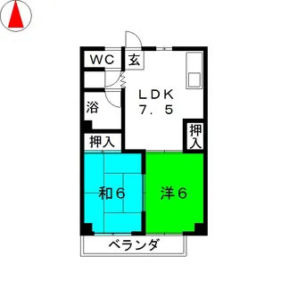 アーバン藤【3階】の間取り