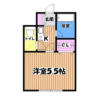 カインドハウス鹿沼公園【1階】の間取り