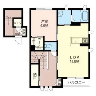 クレセール・リョーナ【2階】の間取り