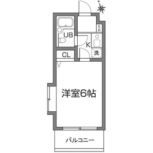 グリーンレーン桜上水【2階】の間取り