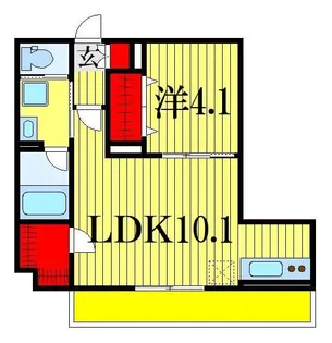 アリオッソ船橋【3階】の間取り