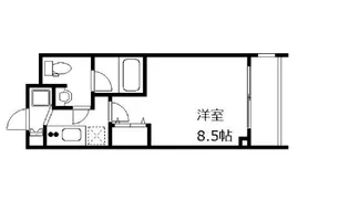 アンベリール中野鷺宮【2階】の間取り