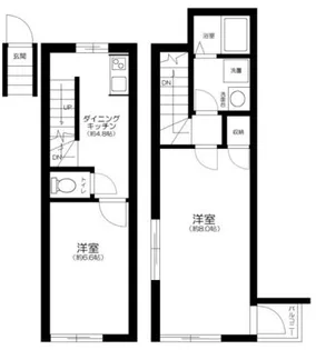 エクセルコート武蔵関【3階】の間取り
