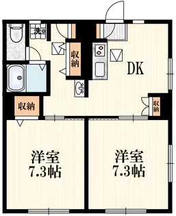 メゾン アレックス【1階】の間取り