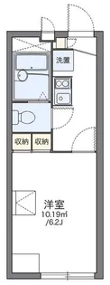 レオパレスTACHIBANA【1階】の間取り