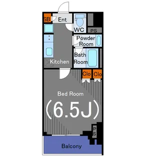 Haluwa芝公園【2階】の間取り