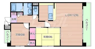 ラヴィア・フォーレ千里山【5階】の間取り