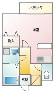 パインモア【2階】の間取り