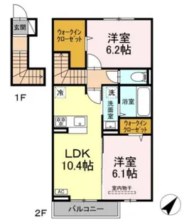 グラン・セレスト【2階】の間取り