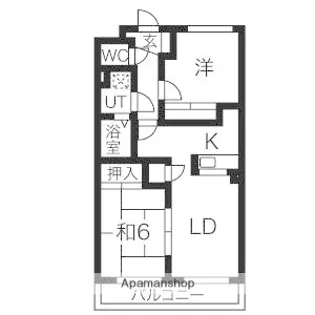 M-COURT11【2階】の間取り