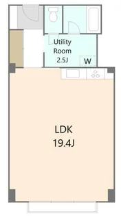 ヴィラ赤坂【3階】の間取り