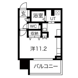 ルシェット白川公園【4階】の間取り