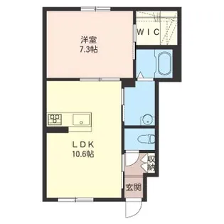 コート・ハピネス【1階】の間取り