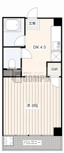 フェンリル穂積B【2階】の間取り