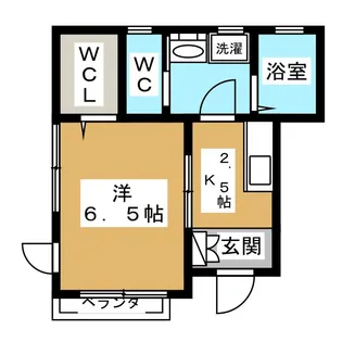 クレドール西大島【1階】の間取り