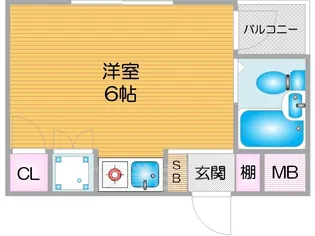 アエラ【1階】の間取り