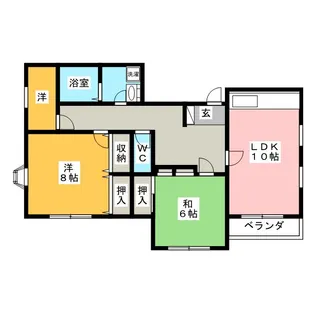サマックスT・H【2階】の間取り
