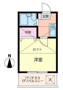 リエス弘明寺【1階】の間取り