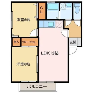 カンファタブル【2階】の間取り