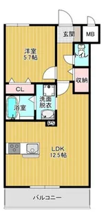 M’s Suite【3階】の間取り