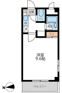 スワースモア N棟N棟【4階】の間取り