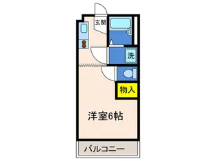 エスタール兵庫【2階】の間取り