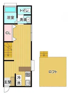 スワローヒルズC【1階】の間取り