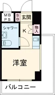 ライオンズマンション西小岩第3【8階】の間取り