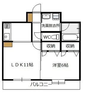 AD・GRAYSII【9階】の間取り