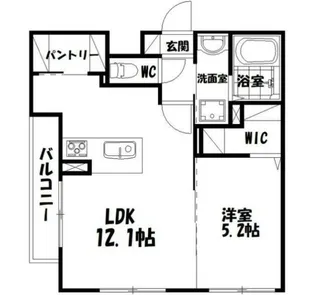 アールステージ【1階】の間取り