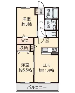 METEORA【2階】の間取り
