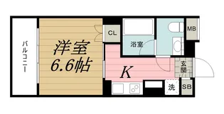 SEASCAPE千葉みなと【13階】の間取り