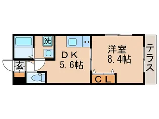 プリンス【1階】の間取り