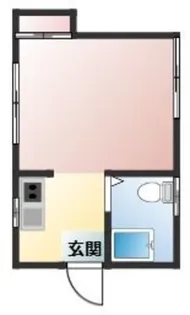 フォレストカジイ相模大野【2階】の間取り