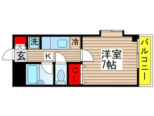 イイノガ-デンビル【5階】の間取り