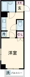 コート山谷【3階】の間取り
