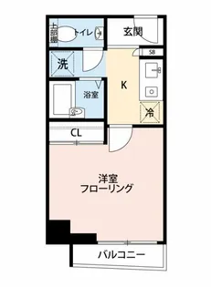 シンシア千鳥町【6階】の間取り