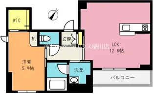 SHMメルベーユ【2階】の間取り