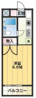 スカイコート赤羽【3階】の間取り