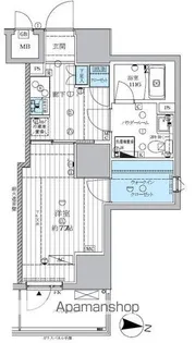 ランドステージ両国【3階】の間取り