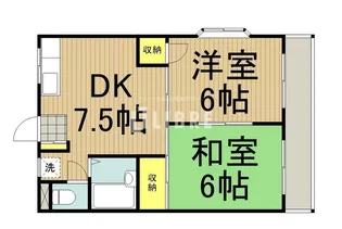 Vings Fuji【2階】の間取り