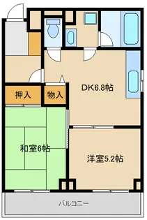 ドルチェ鷺沼【3階】の間取り