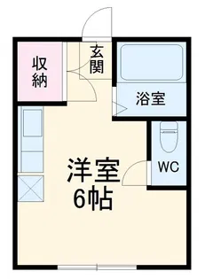 ジュネス羽衣【2階】の間取り