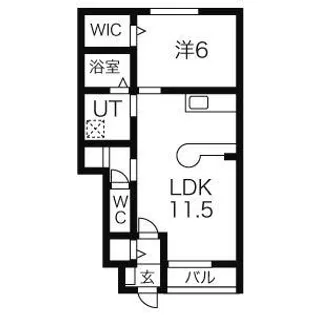 セレーノ・さくら【1階】の間取り