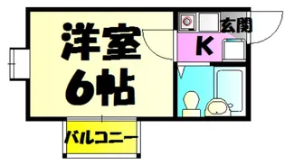 ケント・ピア亥鼻【2階】の間取り