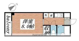 ウィズステージさくら【1階】の間取り