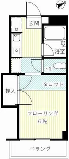 スカイコート【3階】の間取り