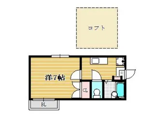 グランディール西公園【2階】の間取り