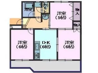 サンコウワークプレイズ【1階】の間取り