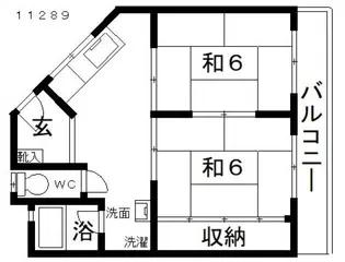 上田ビル【2階】の間取り